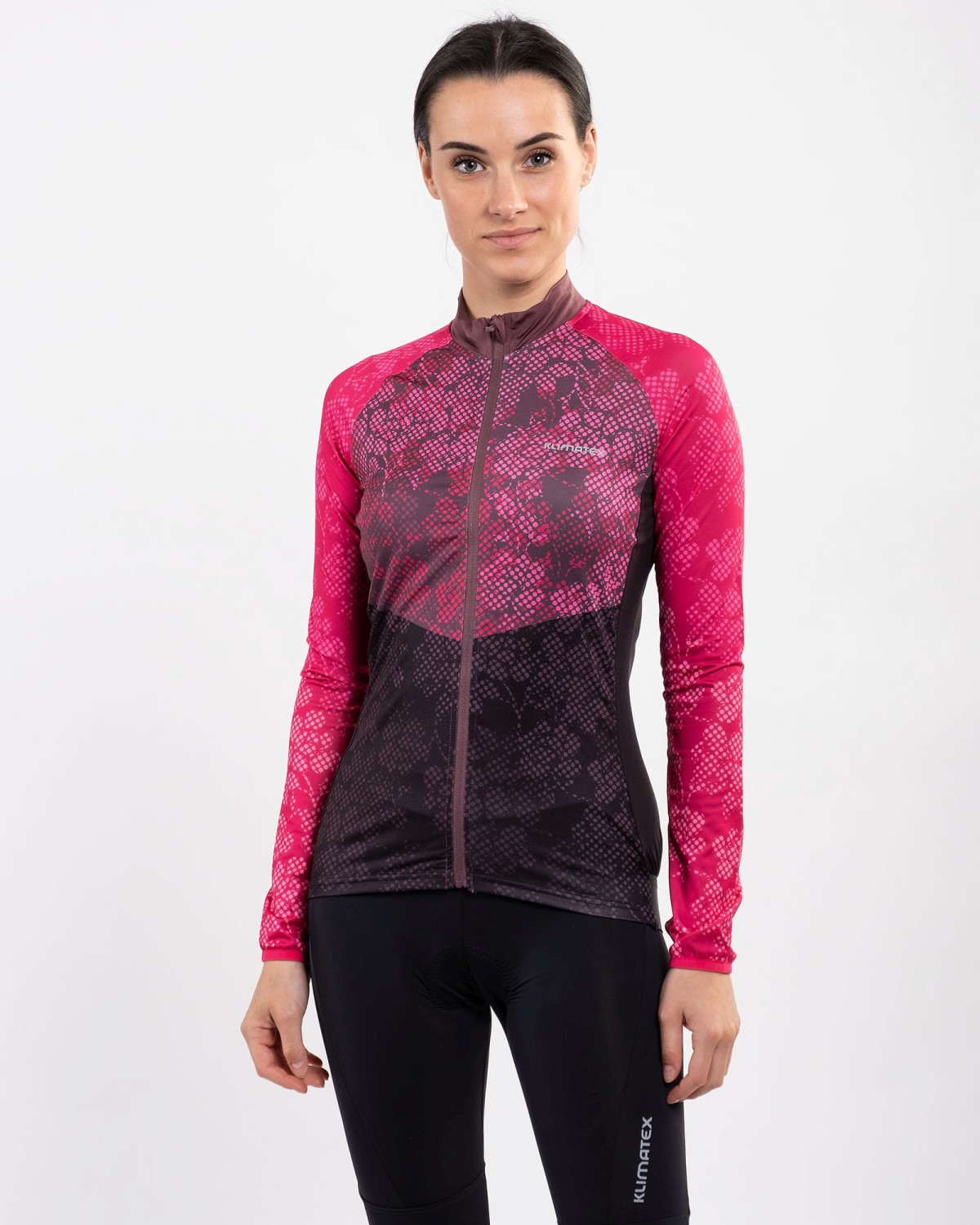 Women's long sleeve cycling jersey